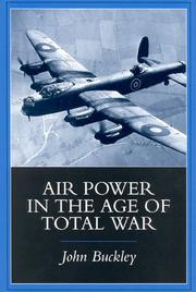 Cover of: Air power in the age of total war by Buckley, John