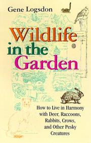 Wildlife in the Garden by Gene Logsdon