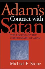 Cover of: Adam's Contract with Satan: The Legend of the Cheirograph of Adam