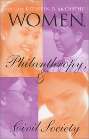 Cover of: Women, Philanthropy, and Civil Society (Philanthropic Studies) by Kathleen D. McCarthy