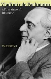 Cover of: Vladimir de Pachmann by Mark Mitchell