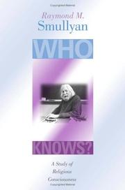 Cover of: Who Knows? by Raymond M. Smullyan
