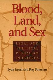 Blood, land, and sex by Lyda Favali