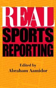 Cover of: Real sports reporting