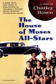 Cover of: The House of Moses all-stars by Rosen, Charles.