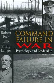 Cover of: Command Failure in War: Psychology and Leadership