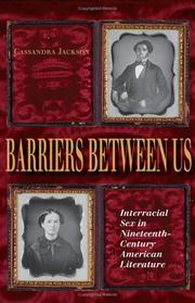 Cover of: Barriers between us | Cassandra Jackson