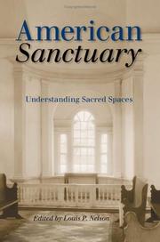 Cover of: American sanctuary by edited by Louis P. Nelson.