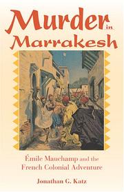 Cover of: Murder in Marrakesh by Jonathan G. Katz