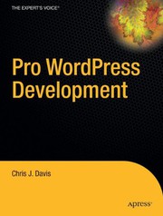 Cover of: Pro Word Press Development