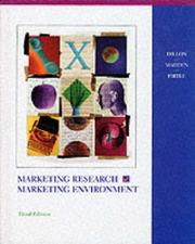 Marketing research in a marketing environment by William R. Dillon, Thomas J. Madden, Neil H. Firtle