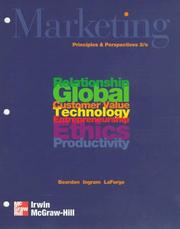 Cover of: Marketing: Principles and Perspectives Loose Leaf