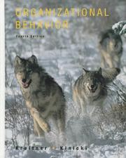 Cover of: Organizational behavior by Robert Kreitner