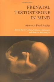 Cover of: Prenatal Testosterone in Mind: Amniotic Fluid Studies (Bradford Books)