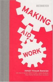 Cover of: Making Aid Work (Boston Review Books)