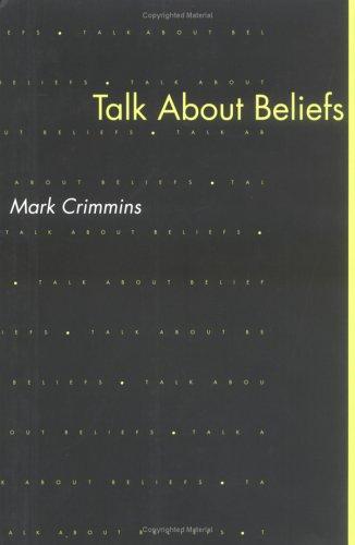 Talk about beliefs by Mark Crimmins