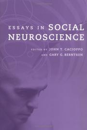 Cover of: Essays in Social Neuroscience (Bradford Books) by 