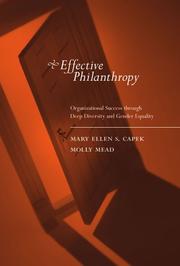 Cover of: Effective Philanthropy | Mary Ellen S. Capek