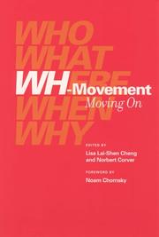 Cover of: Wh-Movement: Moving On (Current Studies in Linguistics)