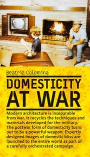 Cover of: Domesticity at War