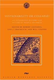 Cover of: Sustainability or Collapse? by 