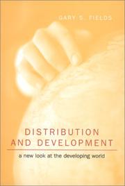 Cover of: Distribution and Development by Gary S. Fields