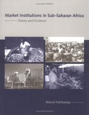 Cover of: Market Institutions in Sub-Saharan Africa: Theory and Evidence (Comparative Institutional Analysis)