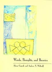 Cover of: Words, thoughts, and theories