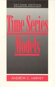Time series models by A. C. Harvey