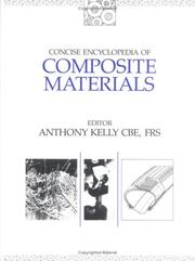 Cover of: Concise Encyclopedia of Composite Materials (Advances in Materials Science and Engineering) by Anthony Kelly