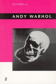 Cover of: Andy Warhol (October Files) by Annette Michelson