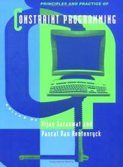 Cover of: Principles and practice of constraint programming: the Newport papers