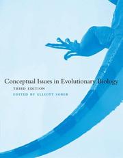 Cover of: Conceptual Issues in Evolutionary Biology, 3rd Edition (Bradford Books)