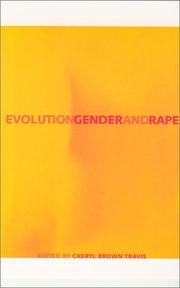 Cover of: Evolution, Gender, and Rape | Cheryl Brown Travis