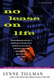 Cover of: No Lease on Life by Lynne Tillman