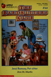 Cover of: Jessi Ramsey, Pet-sitter (The Baby-Sitters Club #22) by Ann M. Martin