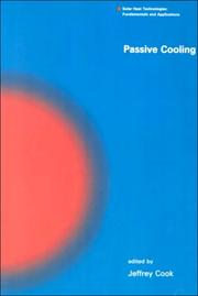 Cover of: Passive Cooling (Solar Heat Technologies)