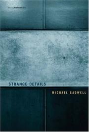 Cover of: Strange Details (Writing Architecture)