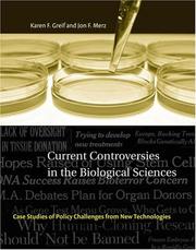 Current controversies in the biological sciences