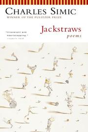 Cover of: Jackstraws: Poems
