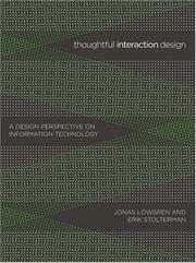 Thoughtful Interaction Design by Jonas Löwgren, Erik Stolterman