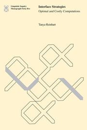 Cover of: Interface Strategies by Tanya Reinhart, Tanya Reinhart
