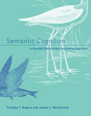 Cover of: Semantic Cognition: A Parallel Distributed Processing Approach (Bradford Books)