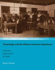 Cover of: Technology and the African-American Experience by Bruce Sinclair, Bruce Sinclair