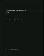 Cover of: Architecture in Philadelphia by Edward Teitelman, Richard W. Longstreth