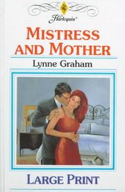Cover of: Mistress and Mother by Lynne Graham