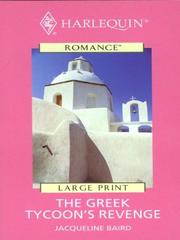 Cover of: The Greek Tycoon's Revenge