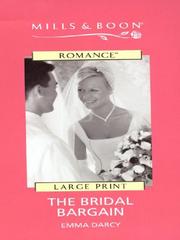 Cover of: The Bridal Bargain