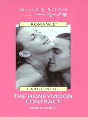 Cover of: The Honey Moon Contract by Emma Darcy