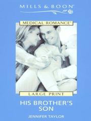 His Brother's Son by Jennifer Taylor